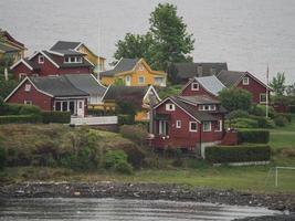 oslo y el fiordo de oslo en noruega foto