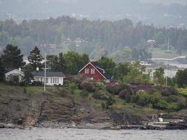 the oslo fjord in norway photo