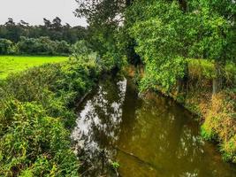 at the river Berkel in germany photo