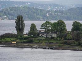 el fiordo de oslo en noruega foto