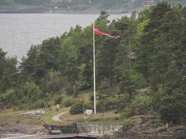 oslo y el fiordo de oslo en noruega foto