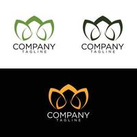 leaf logo design and premium vector templates