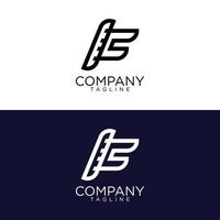 f unique logo design and premium vector templates