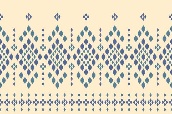 Geometric ethnic ikat seamless pattern traditional. Fabric Indian style.
