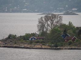 the oslo fjord in norway photo