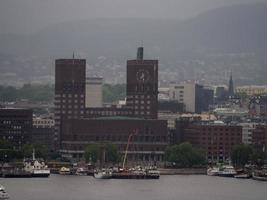oslo and the oslofjord in norway photo
