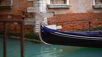 turism i Italien, gondoler i Venedig video