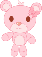 ours en peluche de dessin animé png