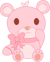 ours en peluche de dessin animé png