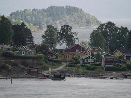 the oslo fjord in norway photo