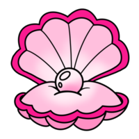 die rosa Perle png