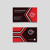 Business Card Design vector