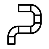 Pipe Icon Design vector