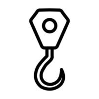 Hook Icon Design vector