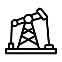 Oil Field Icon Design vector