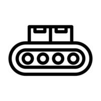 Conveyor Band Icon Design vector