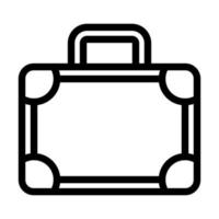 diseño de icono de maletín vector