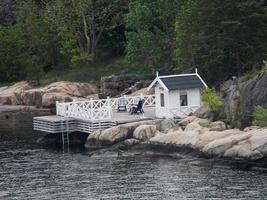 the oslo fjord in norway photo