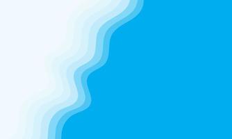 Blue wave background vector