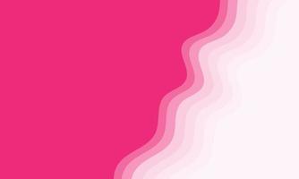 Pink wave background vector