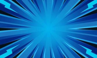 Blue comic background vector