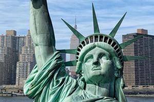 Statue of liberty in New York photo