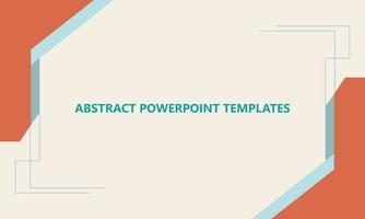 Abstract background design suitable for power point and ppt vector