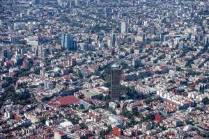 mexico city aerial photo