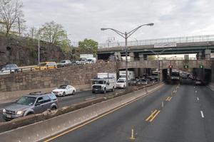 NEW YORK, USA - APRIL 24 2017 - Traffic from NY to New Jersey photo