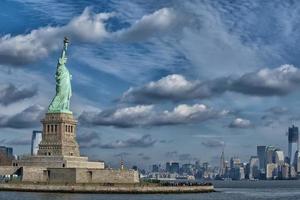 estatua de la libertad - ciudad de nueva york - manhattan foto