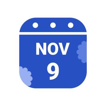 Minimal calendar design with floral motif. free vectors for design element