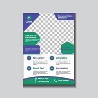 Business letterhead Flyer Template  Vector Design Corporate Creative business flyer or poster design template.