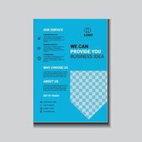 Business letterhead Flyer Template  Vector Design Corporate Creative business flyer or poster design template.