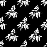 seamless pattern floral vector