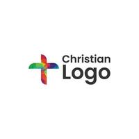 diseños de logotipos de iglesias, logotipos minimalistas. plantilla de diseño de logotipo de vector de iglesia de personas. organización de la iglesia