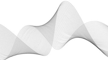 geométrico simple minimalista. línea topográfica líneas redondas abstractas. patrón de líneas grises. diseño de onda de líneas de fondo de negocios vector