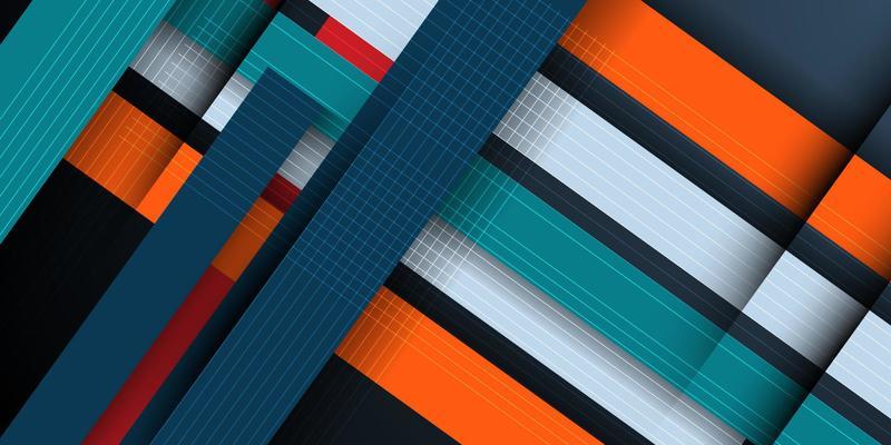Modern hipster geometric abstract background.With stripes and lines concept.cool dark banner.Eps10 vector