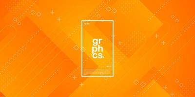abstract orange background with simple lines.colorful orange design. bright and modern with shadow 3d concept. eps10 vector