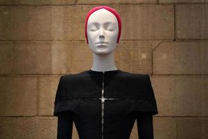 NEW YORK, USA - MAY 27 2018 - Heavenly Bodies Fashion and the Catholic Imagination at Met museum photo