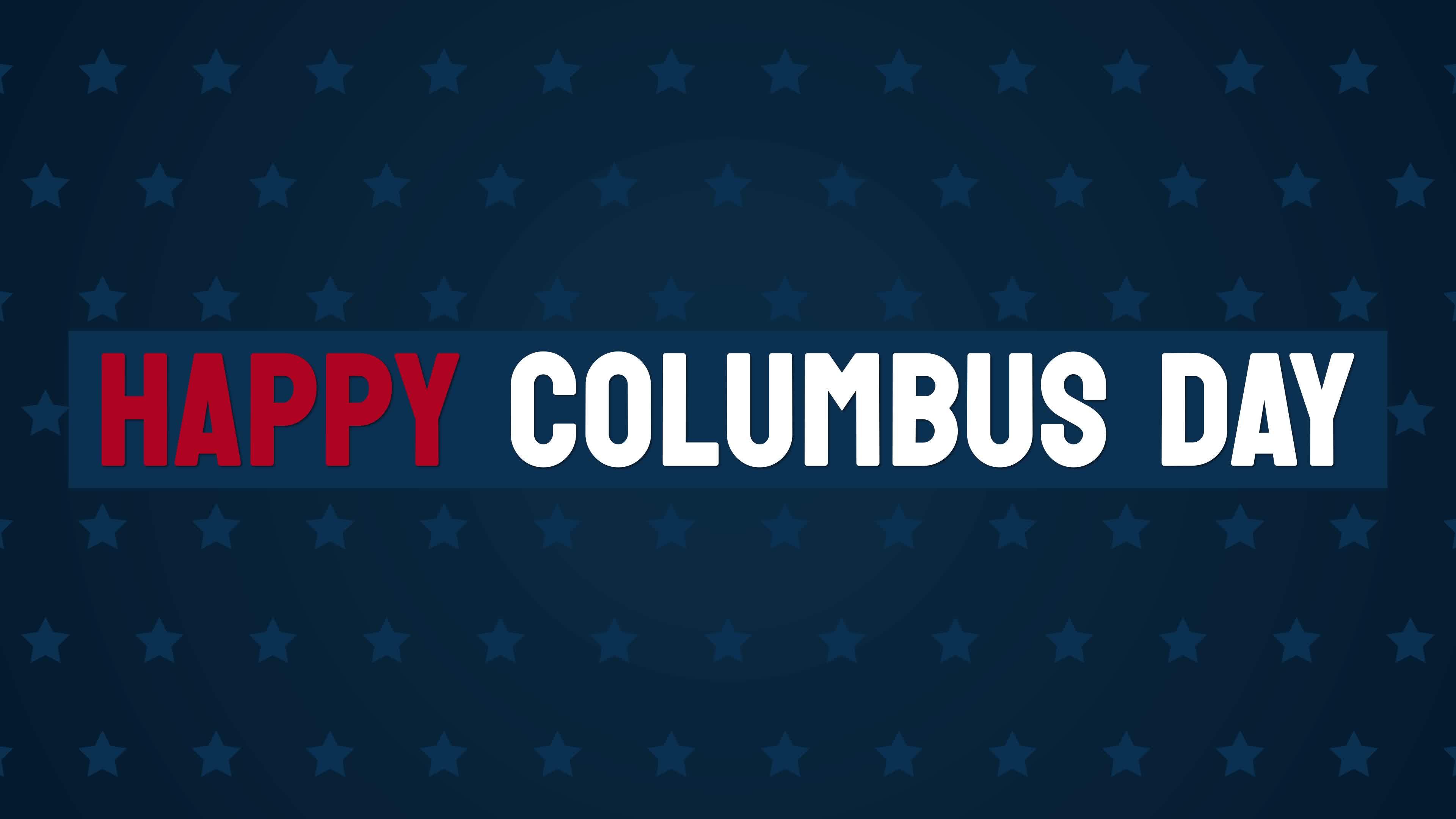 Animation Happy columbus day motion graphic video 12189949 Stock Video