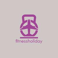 Basic RGB fitness holidays vector