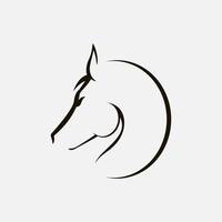 Basic RGB horse vector