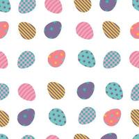 Easter Egg Seamless Pattern vector