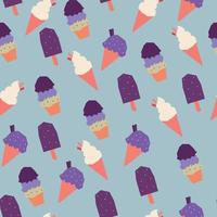 Ice Cream Pattern vector