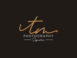 Letter TN Signature Logo Template Vector