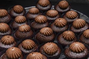 chocolate cake plate photo