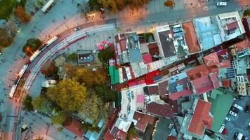 Fantastisk antenn se av istanbul Kalkon video