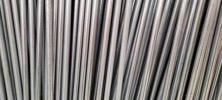 metallic aluminum tube background photo