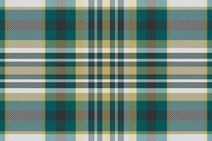 Tartan or plaid vintage color pattern. vector