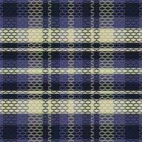 Tartan or plaid vintage color pattern. vector